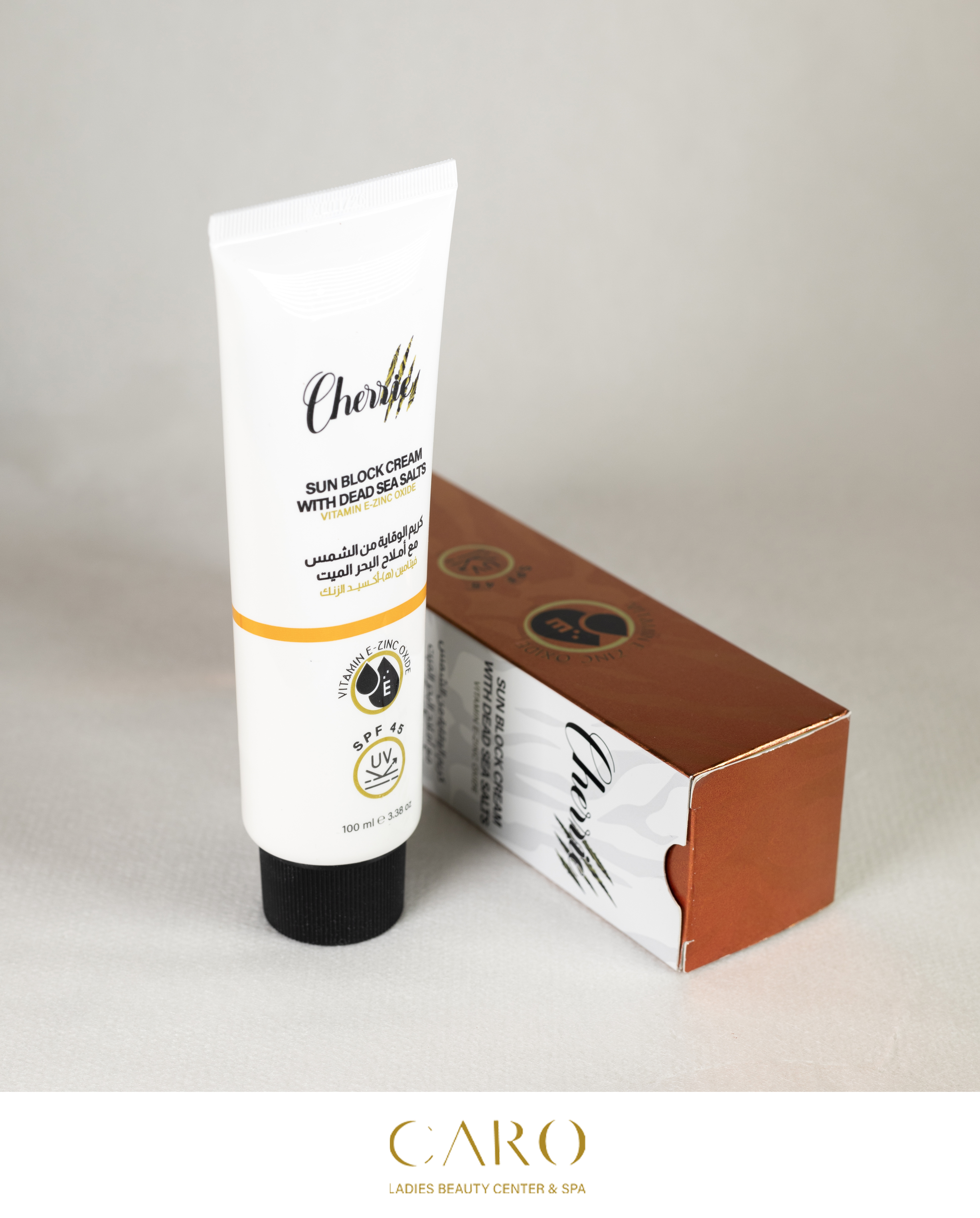 SUN BLOCK CREAM WITH DEAD SEA SALTS